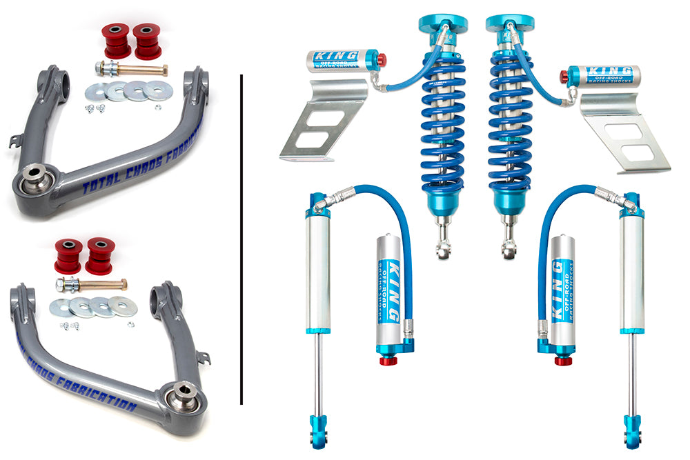 UCA W/ FRONT AND REAR 2.5 INCH DIAMETER ADJUSTABLE SHOCKS <br>- 2ND GEN SEQUOIA