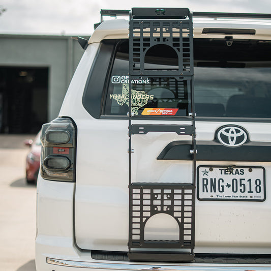 Rear Hatch Ladder Accessory MOLLE Panel For 2010-2024 Toyota 4Runner