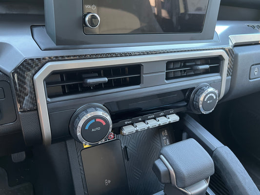 Lower Dash Accent Trim Fits 2024-2026 Toyota Tacoma