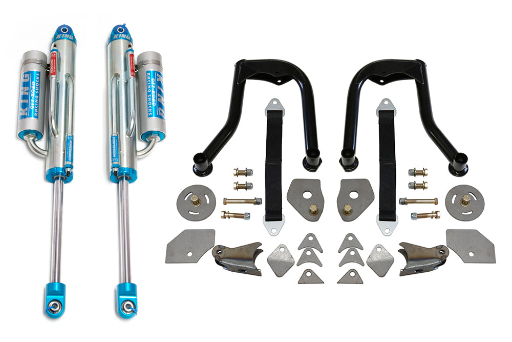 REAR SHOCK HOOP KIT W/ BYPASS SHOCKS - 3RD GEN TACOMA