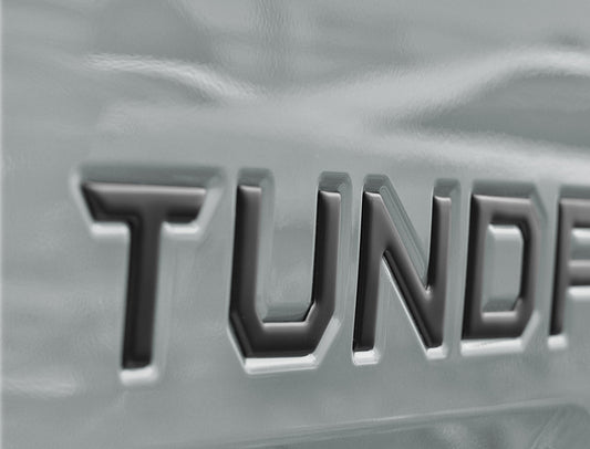 Tailgate Letter Inserts Fits 2014-2021 Toyota Tundra