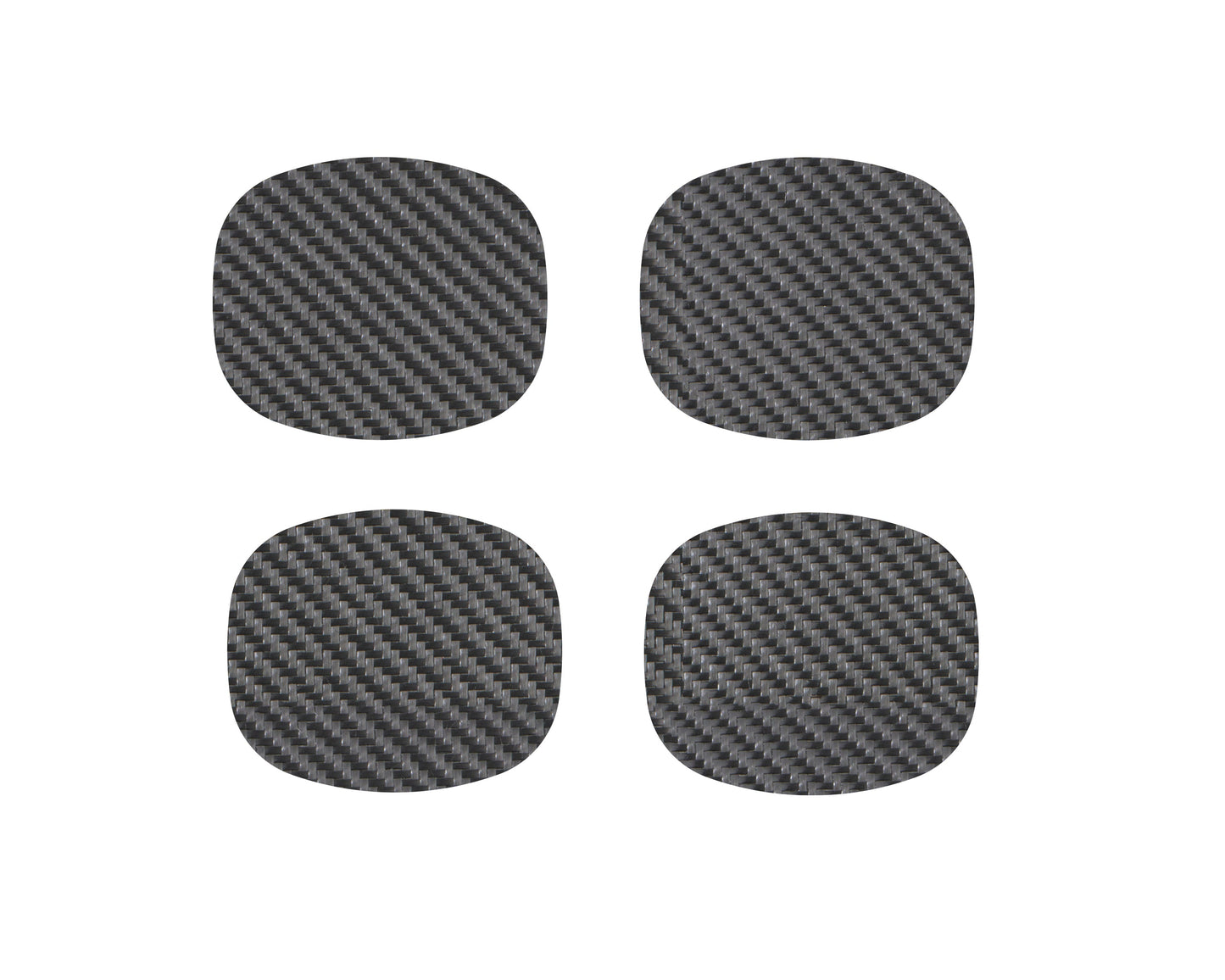 4 Door Handle Textured Protective Inserts Fits 2022-2026 Toyota Tundra