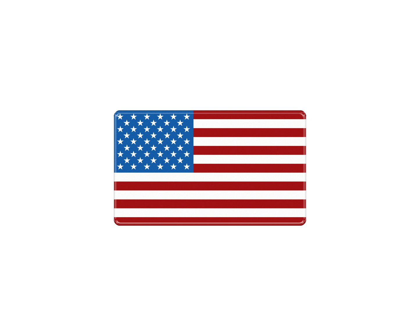 USA Flag Emblem Fits - Universal
