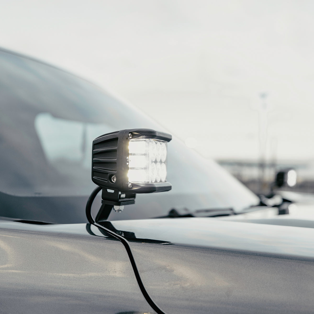 Low Profile Ditch Light Brackets For 2022+ Toyota Tundra