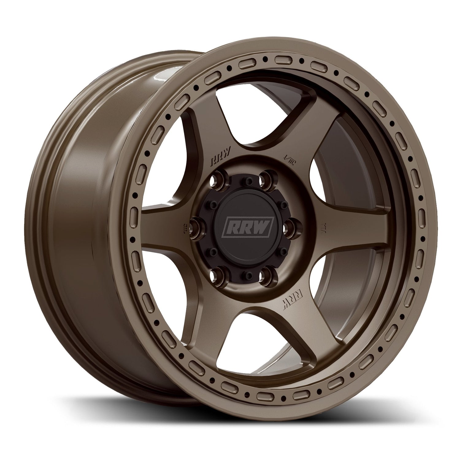 RR2-H FLOW FORMED 17x8.5 Hybrid Beadlock | MATTE BRONZE
