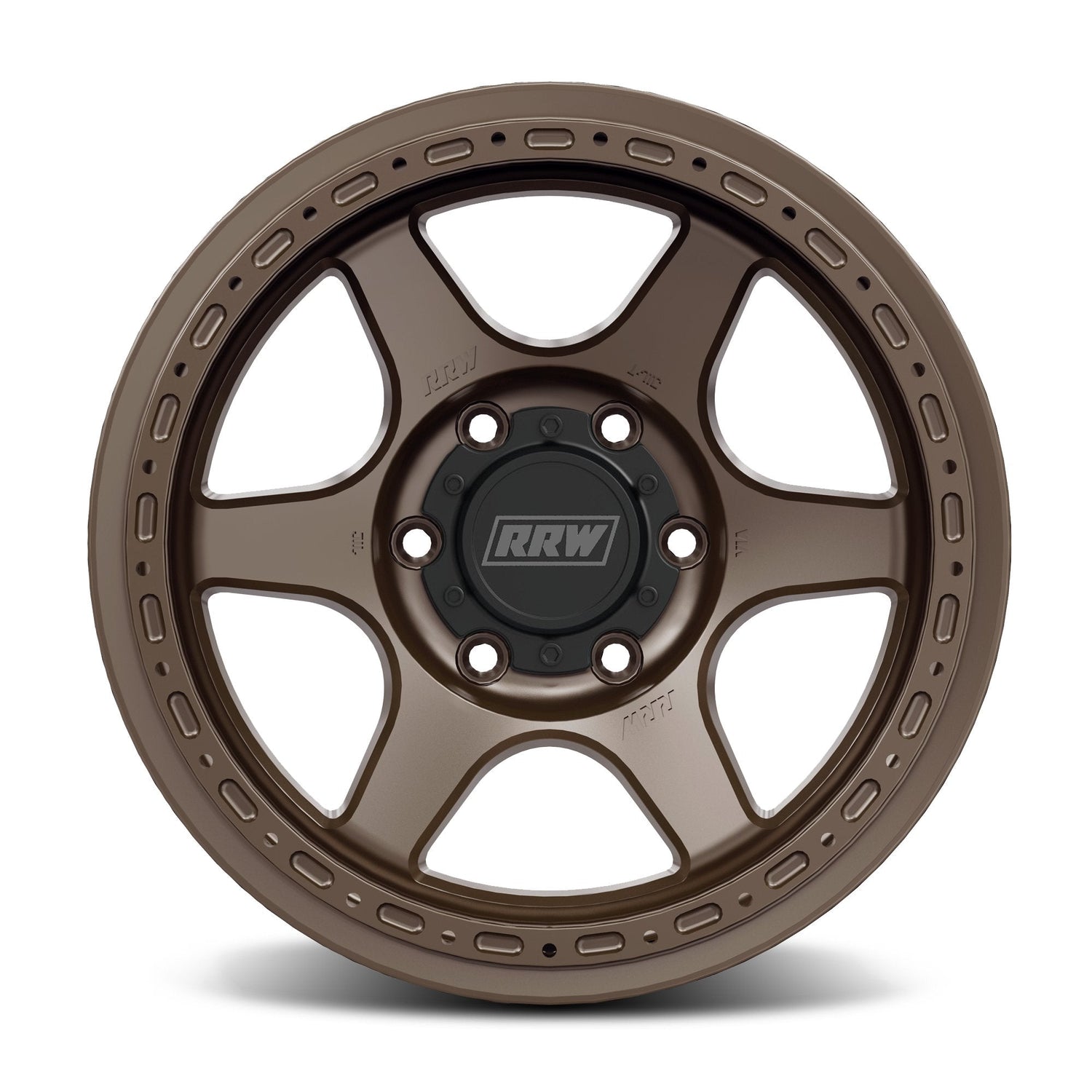 RR2-H FLOW FORMED 17x8.5 Hybrid Beadlock | MATTE BRONZE