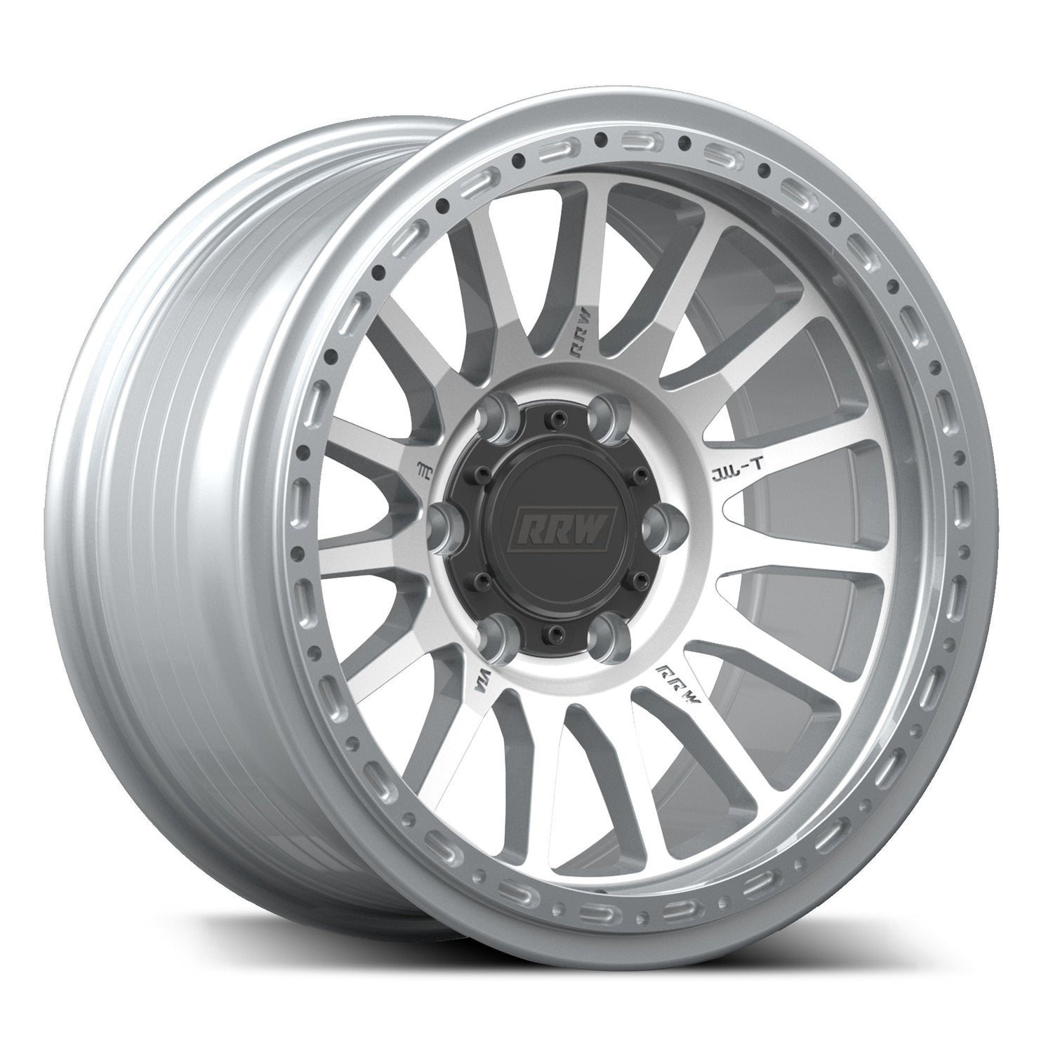 RR7-H Monoforged 2.0 Hybrid Beadlock Wheel | BRUSHED ALUMINUM