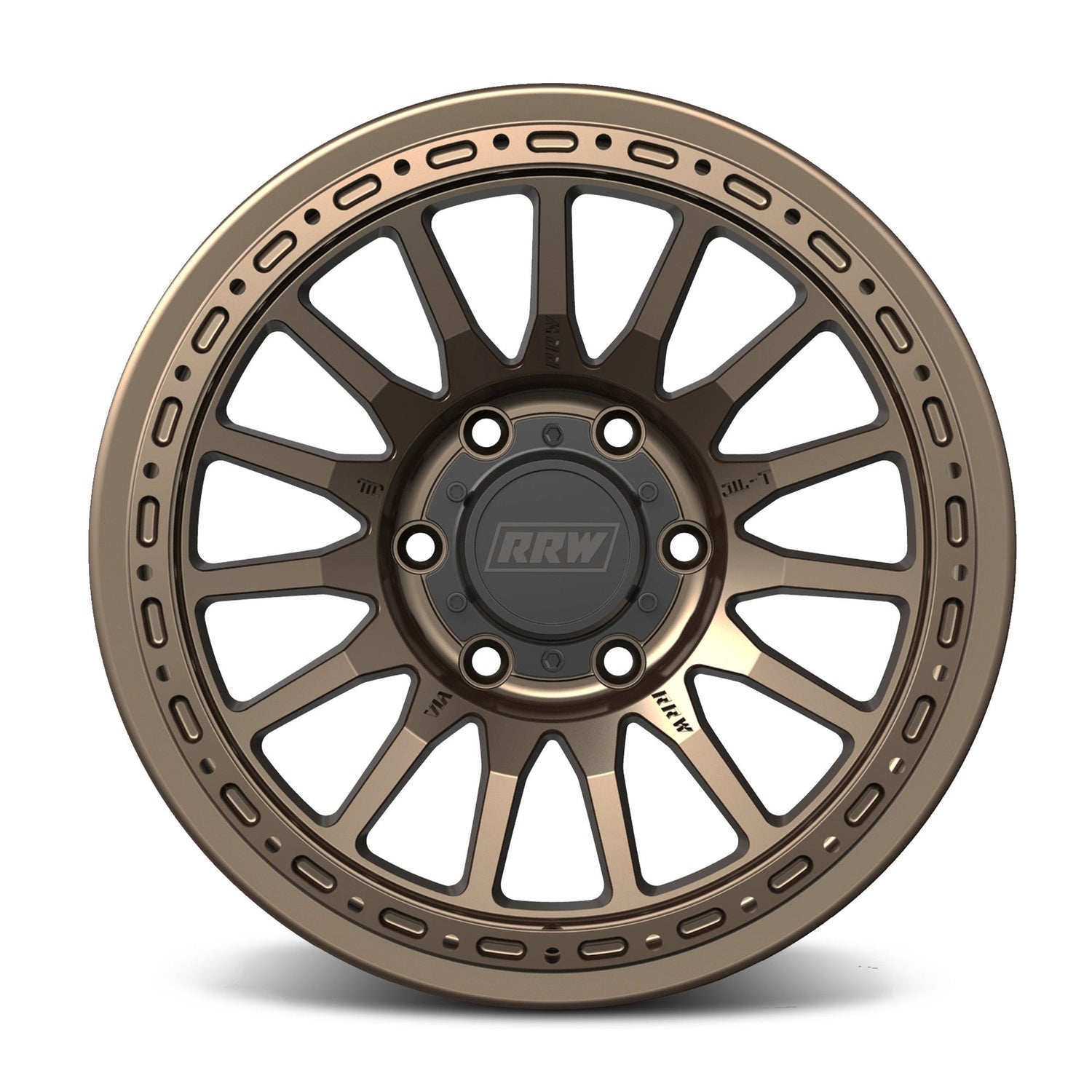 Pre-Order: RR7-H FLOW FORMED Hybrid Beadlock Wheel | MATTE BRONZE