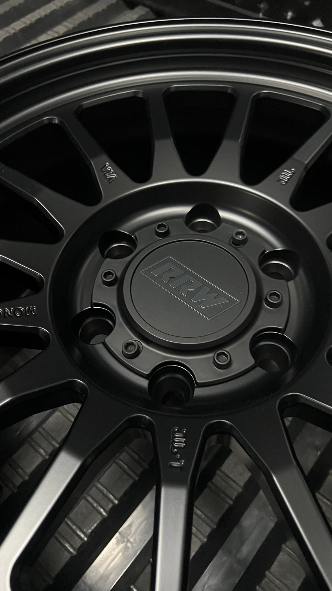 RS7-S MonoForged Wheel | MATTE BLACK