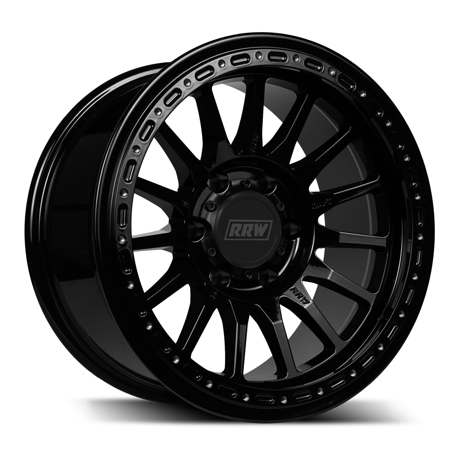 RR7-H FLOW FORMED Hybrid Beadlock | GLOSS BLACK