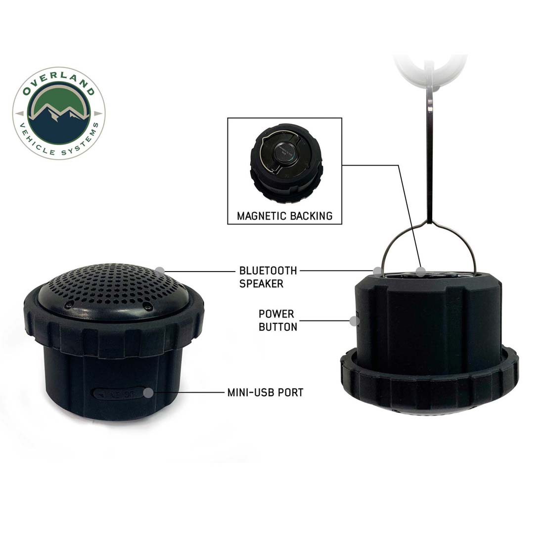 UFO Solar Light Light Pods & Speaker - Camping Light OVS