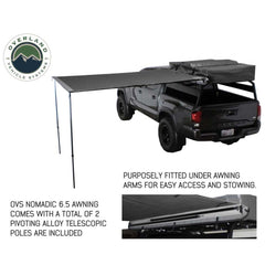 Nomadic Awning 2.0 - 6.5' with Black Cover OVS