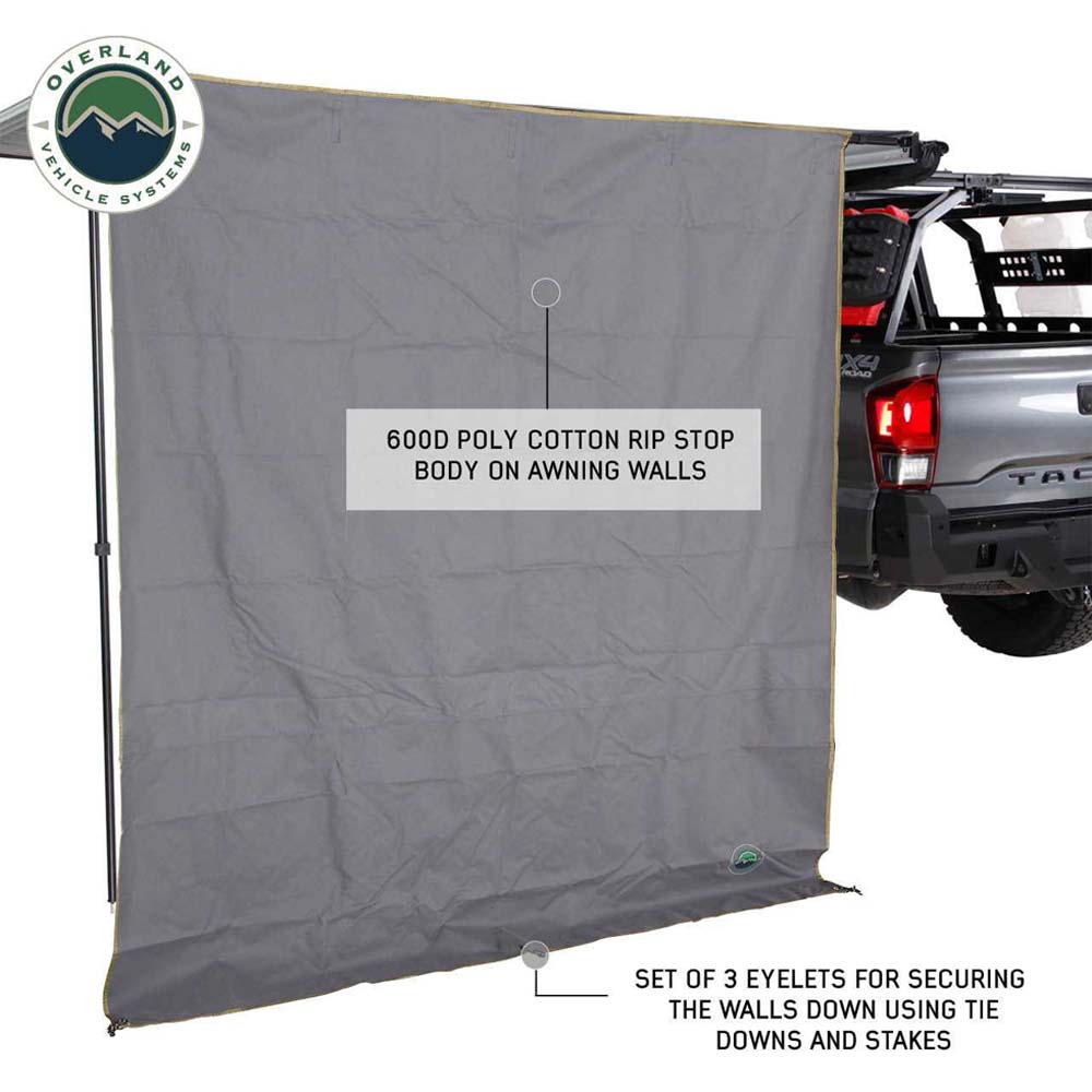 OVS Nomadic 6.5 inch Awning Shade Wall OVS