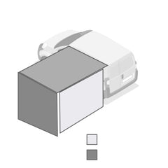 OVS Nomadic 6.5 inch Awning Shade Wall OVS