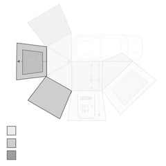 Nomadic Awning 270 Awning Side Wall - Shop Now OVS