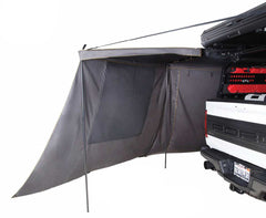 HD Nomadic 180 - LTE Awning Wall, Universal, Grey Body, Green Trim W/Storage Bag OVS