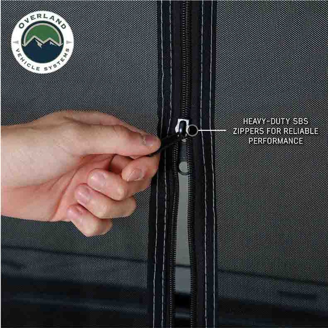 LD P.S.T. - Portable Safari Ground Tent Large, Grey Body and Grey Trim OVS