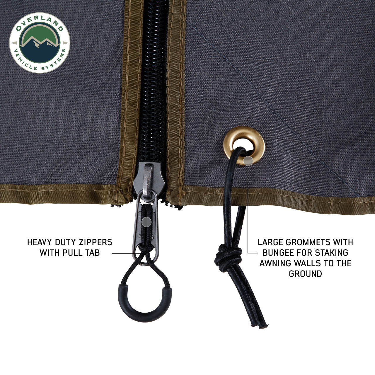 Nomadic 270 LTE Awning Passenger Side Walls 3 and 4 OVS