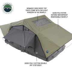 Nomadic 3 Standard Roof Top Tent 3 Person Roof Top Tent OVS