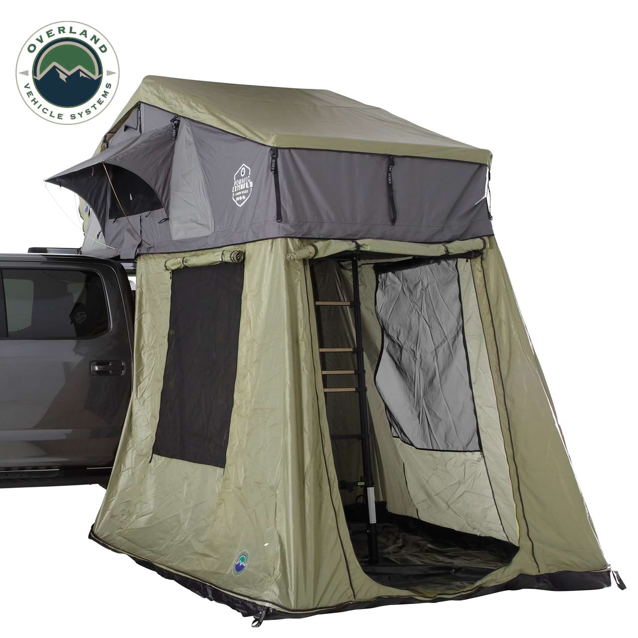 HD Nomadic N4E - Annex Room With Floor, Green Body & Green Trim