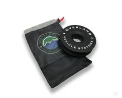 Soft Shackle Recovery Ring Combo Pack - 45,000 lb - Black OVS