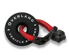Soft Shackle Recovery Ring Combo Pack - 45,000 lb - Black OVS