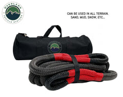 Brute Kinetic Rope Recovery Strap 1 x 30 Foot 30 Percent Stretch OVS