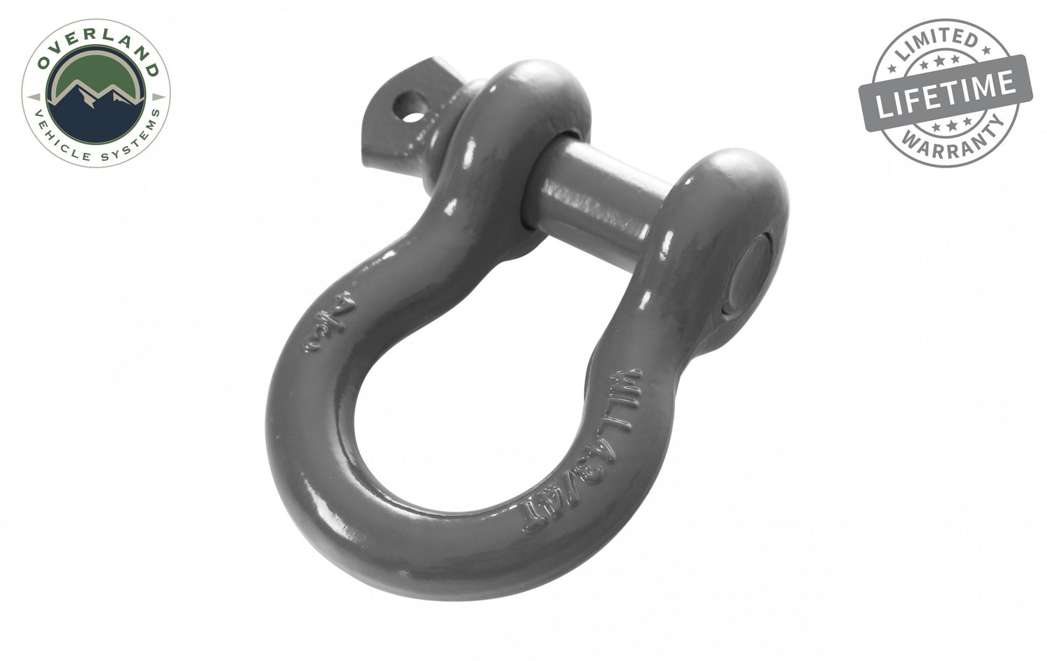 Buy OVS Recovery Shackle D Ring 3/4 Inch 4.75 Ton Grey OVS