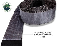 Tree Saver Tow Strap 40,000 lb. Gray With Storage Bag OVS