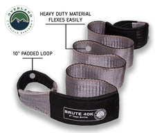 Tree Saver Tow Strap 40,000 lb. Gray With Storage Bag OVS