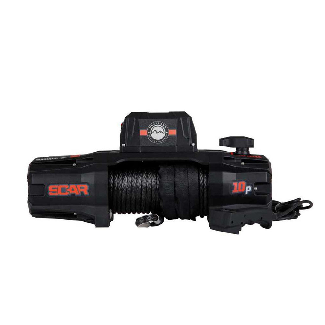 SCAR 10P - 10,000 lb. Winch With Synthetic Rope & Wireless Remote
