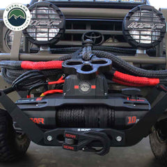 SCAR 10P - 10,000 lb. Winch With Synthetic Rope and Wireless Remote OVS