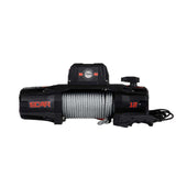 SCAR 12 - 12,000 lb. Winch With Steel Cable and Wireless Remote OVS