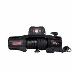 SCAR 12P - 12,000 lb. Winch With Synthetic Rope and Wireless Remote OVS