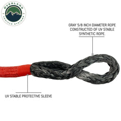 Soft Recovery Shackle With A Breaking Strength of 44,500 lbs OVS