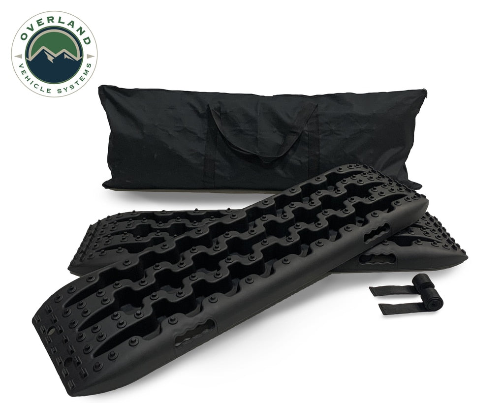 Recovery Ramp With Pull Strap and Storage Bag - Black