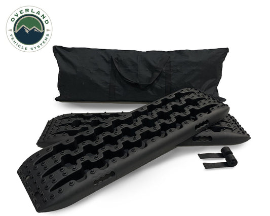 Recovery Ramp With Pull Strap and Storage Bag - Black