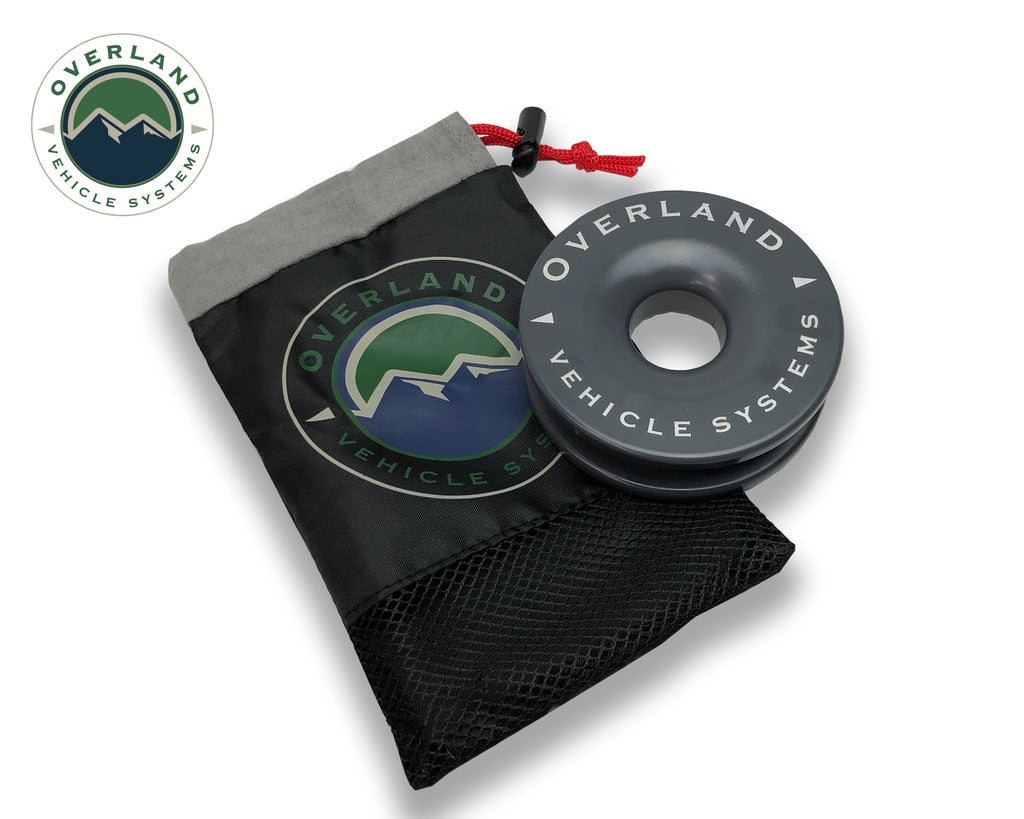 Recovery Ring 4.00" 41,000 lb. Gray With Storage Bag