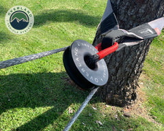 Recovery Ring 6.25 Inch 45,000 lb. Black With Storage Bag OVS