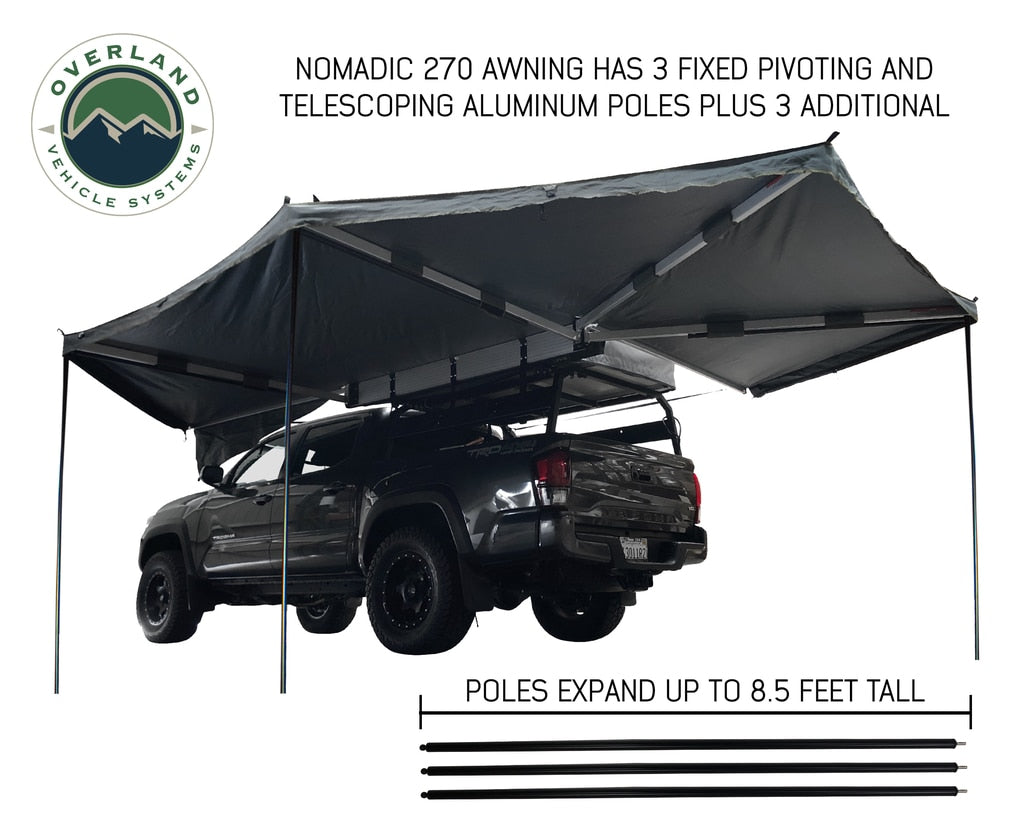 Nomadic Awning 270 Awning with Walls - Driver side OVS