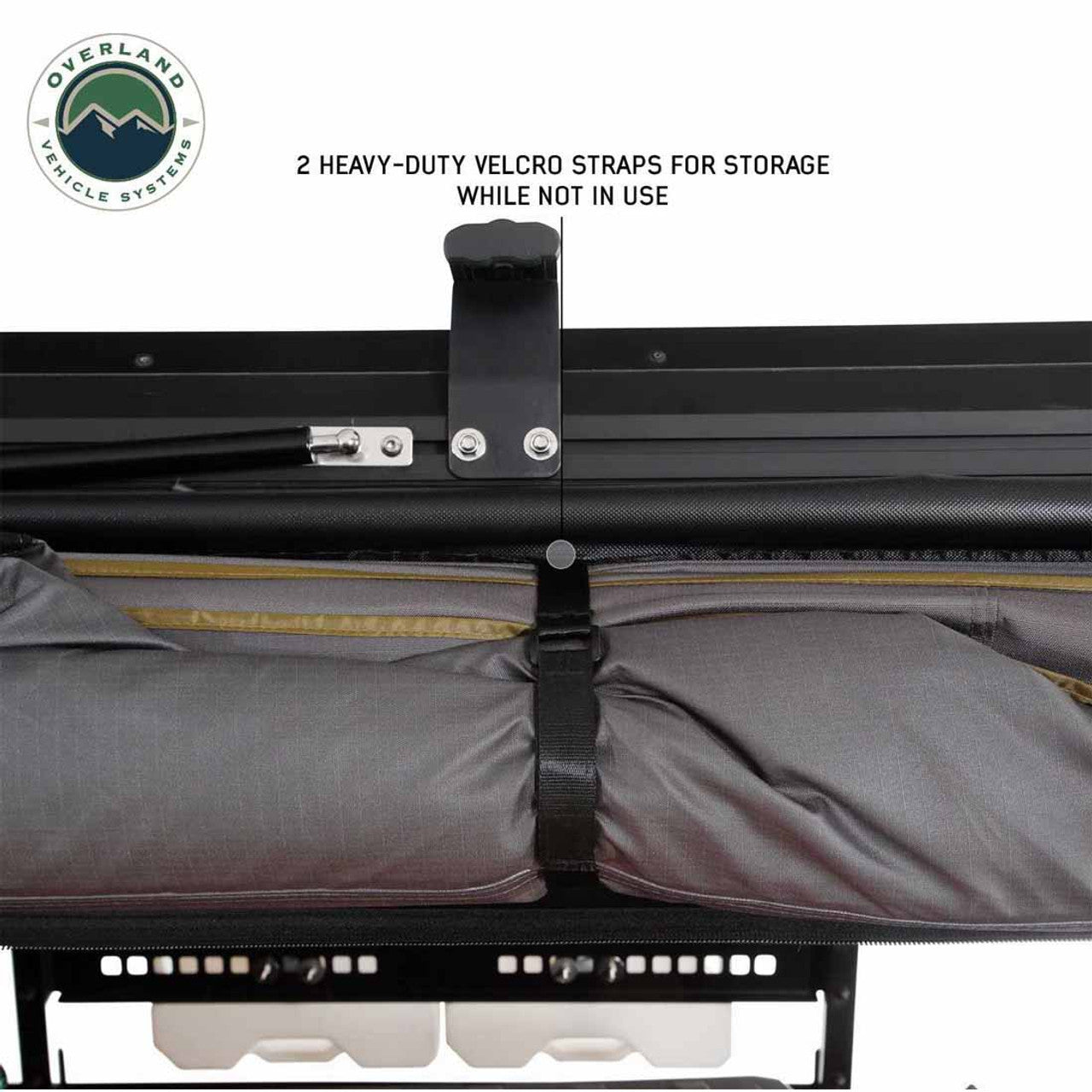 HD Nomadic 180 LTE - Awning, Grey Body, Green Trim and Black Travel Cover OVS