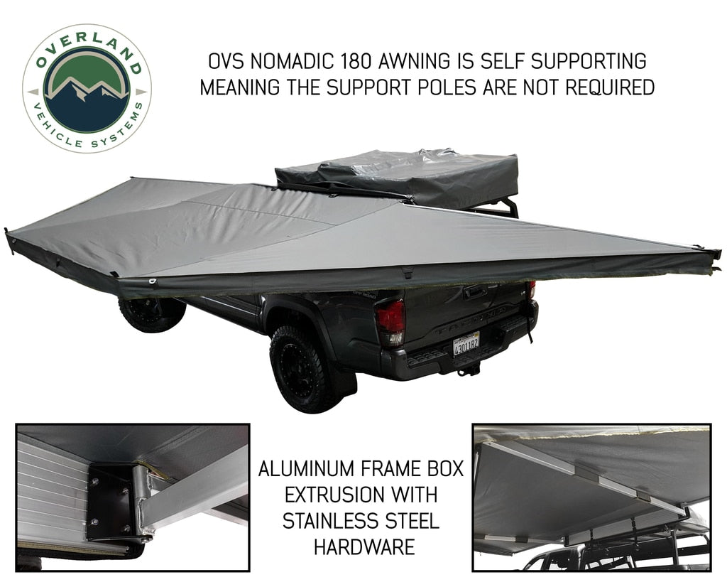 Nomadic Awning 180 With Zip In Wall 180 Awning With Walls OVS
