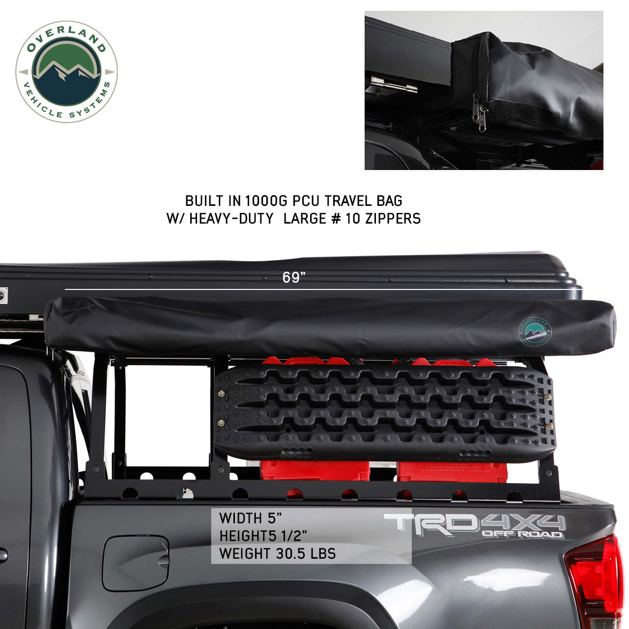 Nomadic 270 LTE Driver Side 270 Degree Awning Premium OVS