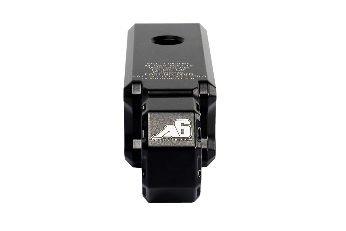 Shackle Block 2" - Black