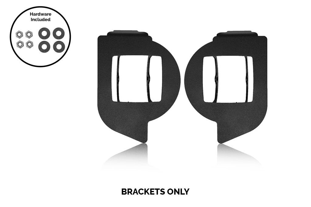 LED Fog Light Pod Replacement Mounting Brackets For 2014-2024 Toyota 4Runner