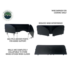 Cargo Box Kitchen With Slide Out Sink, Cooking Shelve and Slide Out Work Station OVS