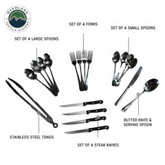 Kitchen Kit - 39 Piece Utensil, Aluminum Storage Box With Custom Cut Foam OVS