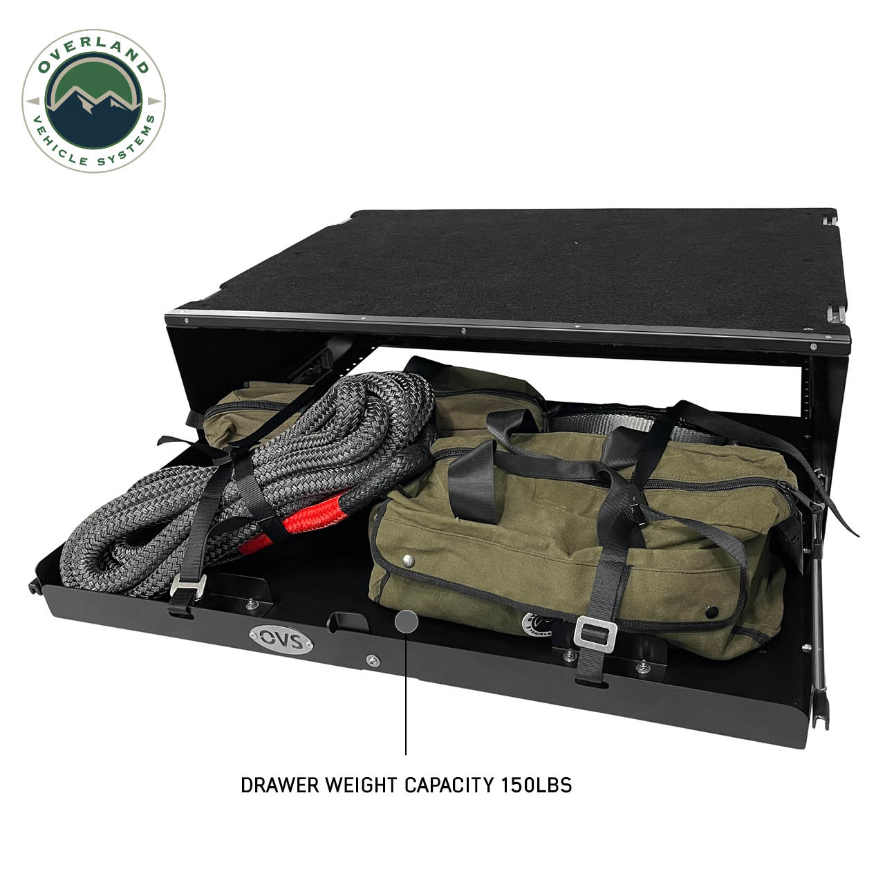 Large Cargo Drawer With Slide Out - Overland Cargo Box OVS