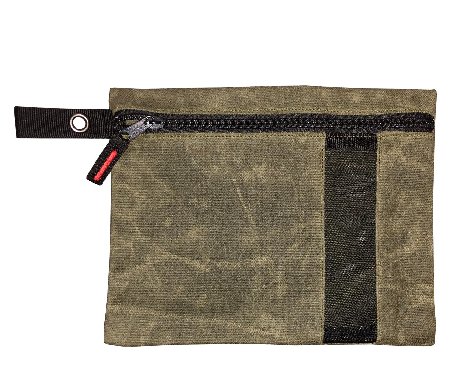 Waxed Canvas - Small Size Utility Bags with Pockets OVS