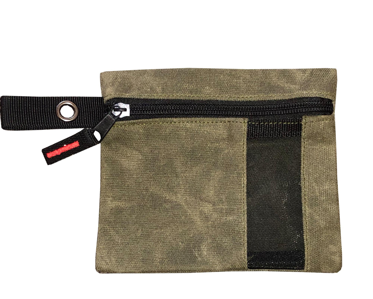 Waxed Canvas - Small Size Utility Bags with Pockets OVS
